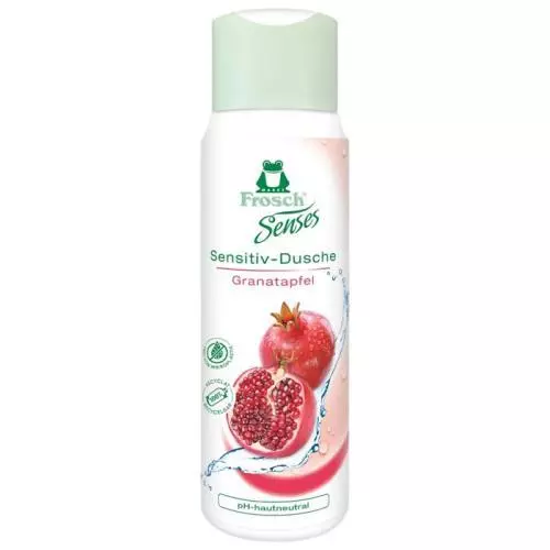 Frosch Senses sprchový gel 300ml Granátové jablko