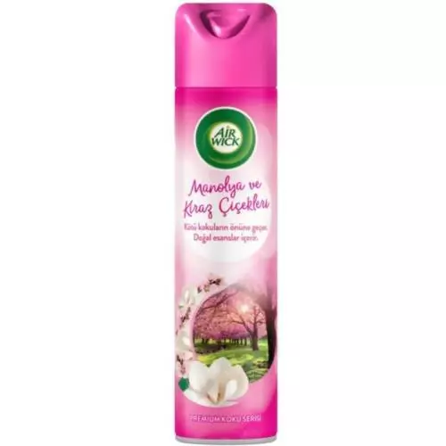 Air Wick osvěžovač vzduchu sprej magnolie a květy třešní 300ML