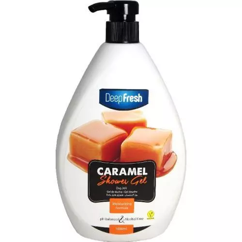 Deep Fresh sprchový gel 1L Caramel