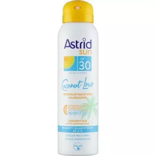 Astrid Sun sprej na opalování 150ml OF30 Neviditelný
