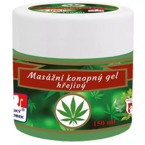 Bylinná mast Cannabis 150ml Hřejivý