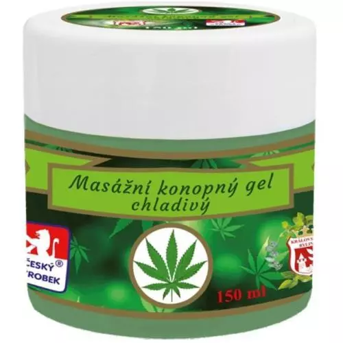 Bylinná mast Cannabis 150ml Chladivý