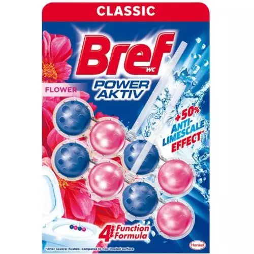 Bref Power Aktiv WC závěs 2x50g Flower