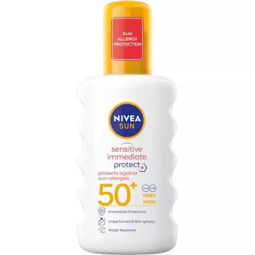 Nivea Sun Sensitive Protect opalovací sprej 200ml SPF50+
