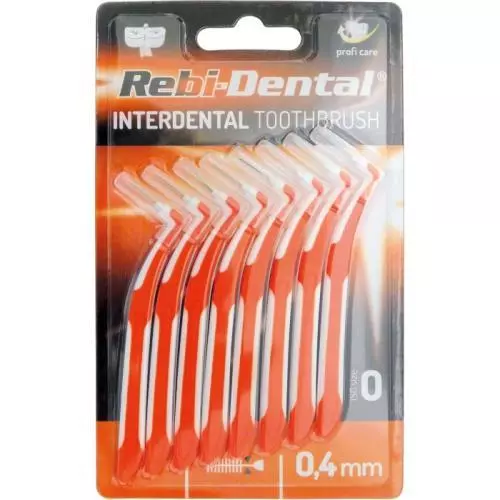 Rebi Dental mezizubní kartáčky 0,4mm 8ks