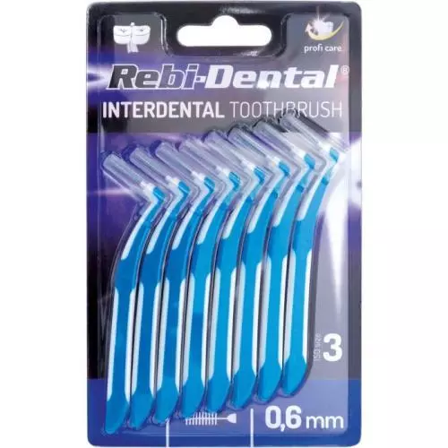 Rebi Dental mezizubní kartáčky 0,6mm 8ks