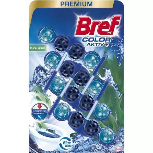 Bref Color Aktiv WC závěs 4x50g Eucalyptus