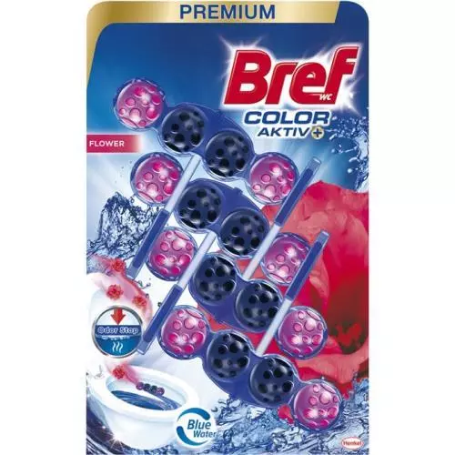 Bref Color Aktiv WC závěs 4x50g Flower