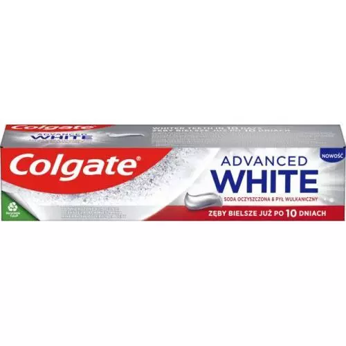 Colgate zubní pasta advanced white baking soda & vulcanic ash 75ML