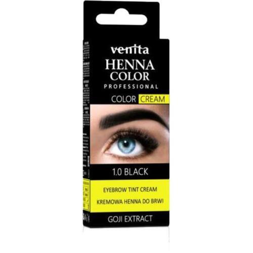 Henna barva na obočí 30g Černá s aplikátorem