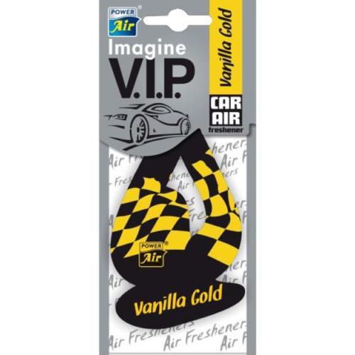 Power Air Imagine papírový osvěžovač VIP Vanilla Gold