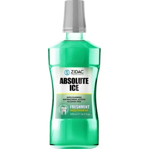 Zidac Absolute Ice ústní voda 500ml Freshmint