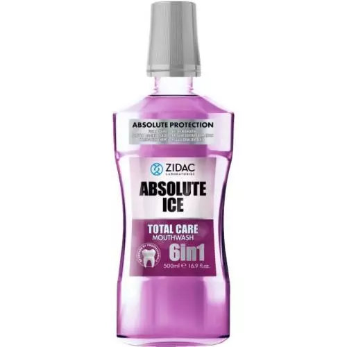 Zidac Absolute Ice ústní voda 500ml Total Care