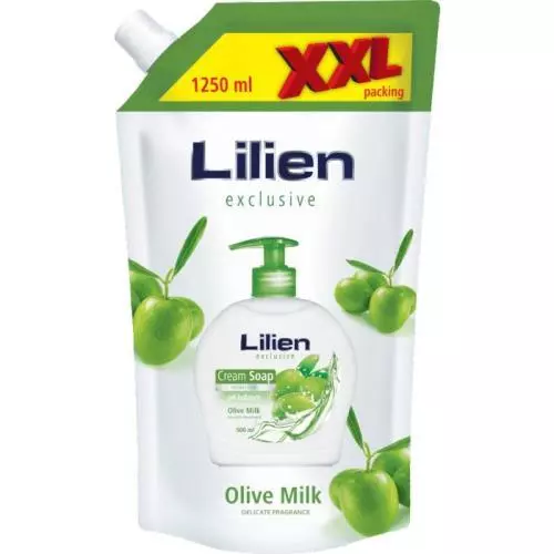 Lilien tekuté mýdlo 1,25L Olive Milk XXL