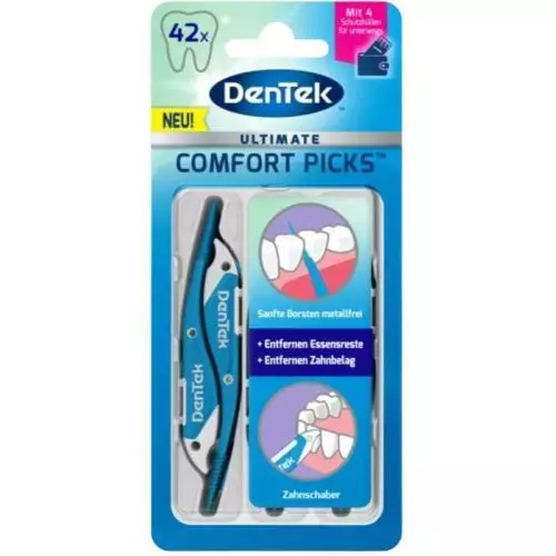 Dentek mezizubní kartáčky s gumovými bodlinami 42ks Ultimate Comfort Picks