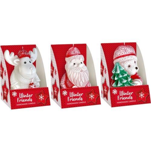 Bartek candles winter frends figure 110 box 185g