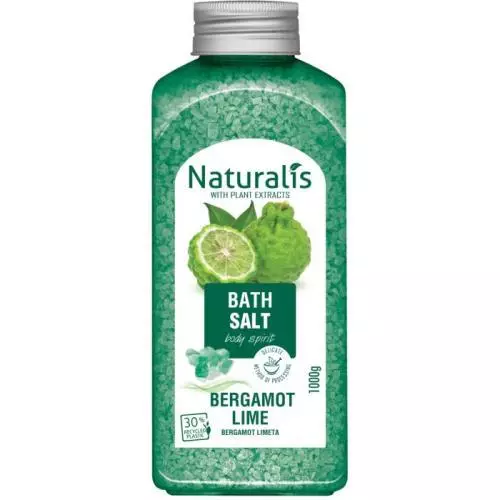 Lilien Naturalis sůl do koupele 1kg Bergamot Lime