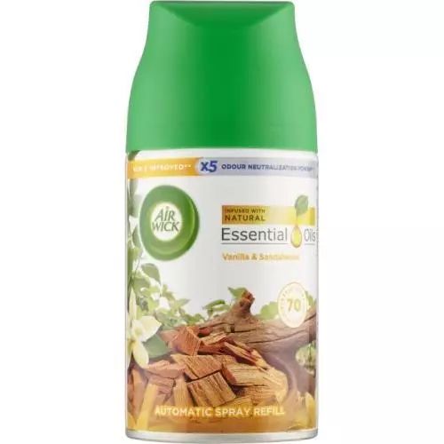 Air Wick freshmatic náplň vanilka a santalové dřevo 250ML