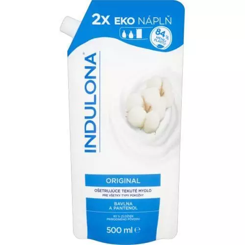 Indulona tekuté mýdlo 500ml náplň Original