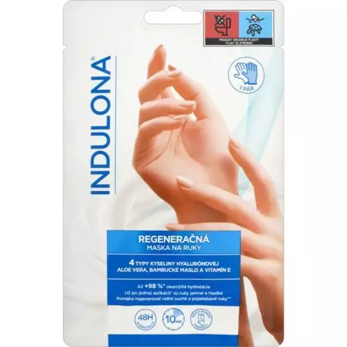 Indulona maska na ruce 1 pár Regenerační