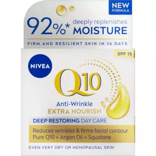Nivea Q10 pleťový krém 50ml Extra Nourish denní