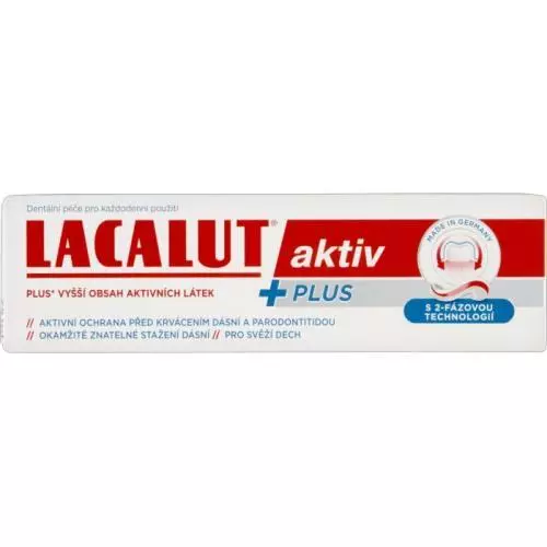 Lacalut zubní pasta 75ml Aktiv Plus