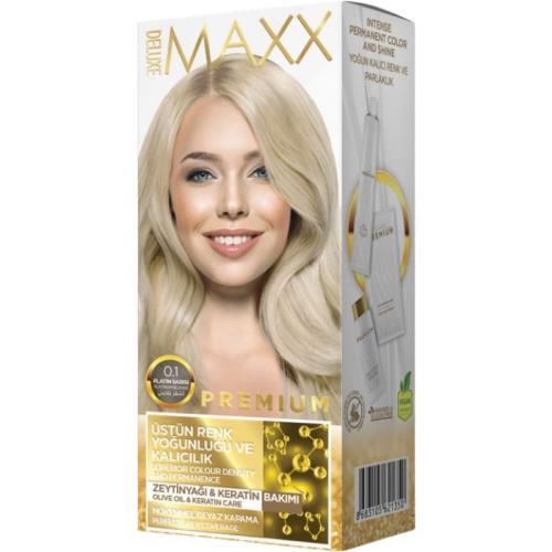 Maxx Deluxe Premium Barva na vlasy Platinová blond 0.1