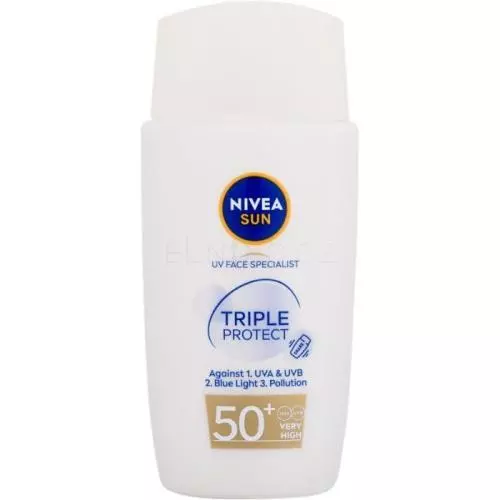 Nivea Sun tónovací krém-fluid 40ml SPF50+ Světlý