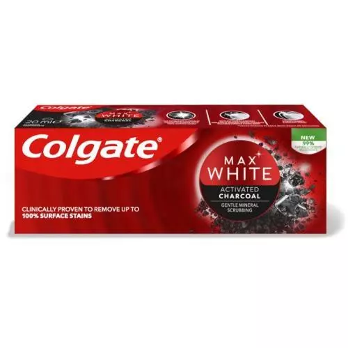 Colgate zubní pasta 20ml Max White Charcoal
