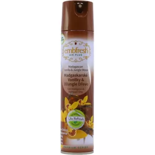 Embfresh osvěžovač madagascan vanilla & junglewood 240ML