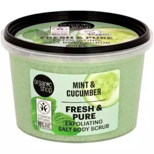 Organic Shop tělový peeling 250ml Mint&Cucumber
