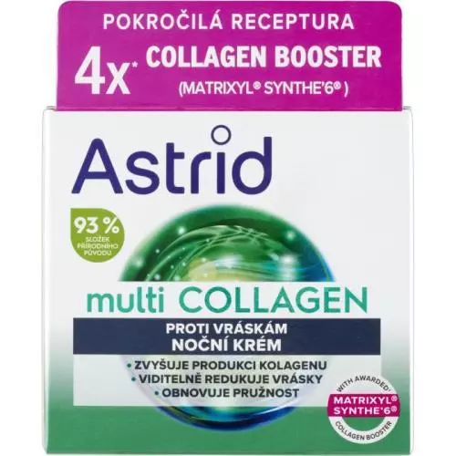 Astrid multicollagen pleťový krém noční 50ML