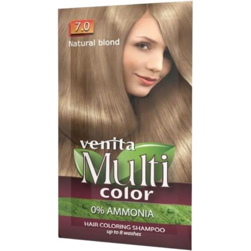 Multicolor barvící šampon na vlasy 40g 7.0 přírodní blond