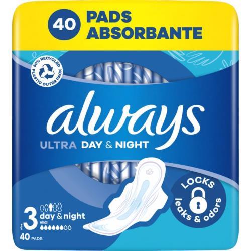 Always vložky ultra night 40ks