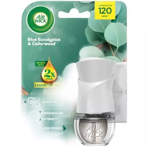 Air Wick náhradní náplň eukalyptus a cedrové dřevo 19ML
