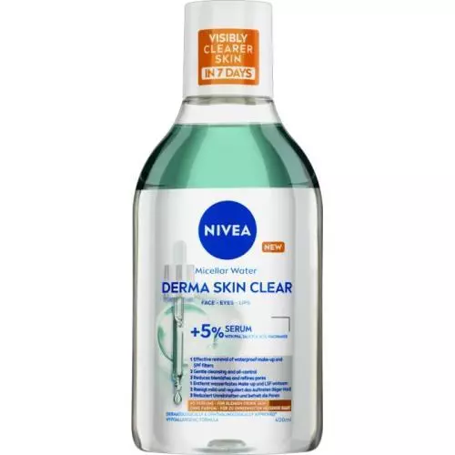 Nivea Derma Skin micelární voda 400ml