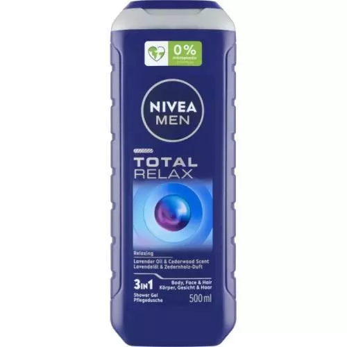 Nivea sprchový gel 500ml Total Relax Men