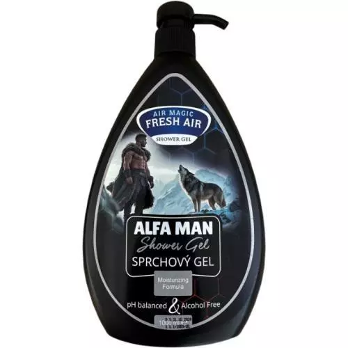Fresh Air sprchový gel 1L Alfa Man