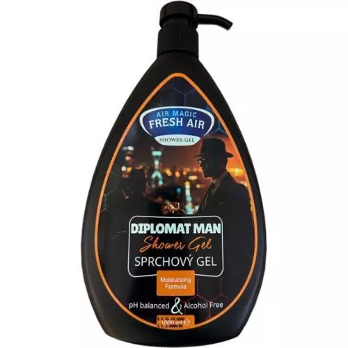 Fresh Air sprchový gel 1L Diplomat Man
