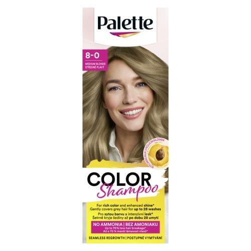 Palette Color Shampoo 50ml Středně plavý 8-0