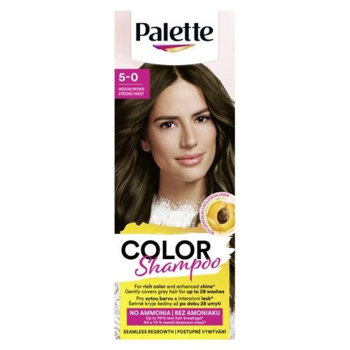 Palette Color Shampoo 50ml Středně hnědý 5-0