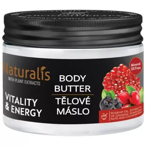 Naturalis tělové máslo 300g Vitality and Energy