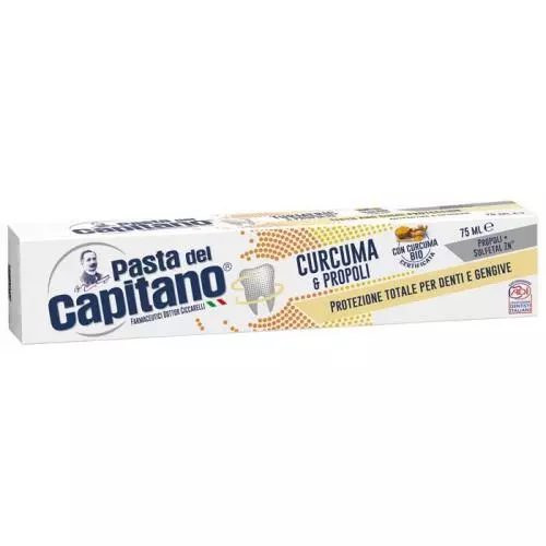 Pasta del Capitano zubní pasta 75ml Curcuma & Propoli