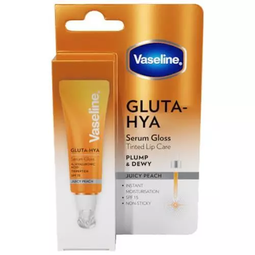 Vaseline Gluta-Hya Lip Serum 10ml Juicy Peach