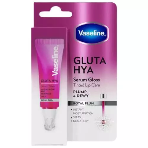 Vaseline Gluta-Hya Lip Serum 10ml Royal plum
