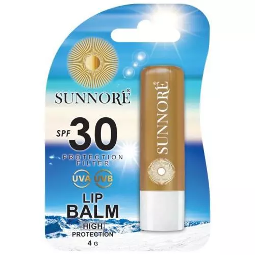 Sunnoré balzám na rty 4g SPF30