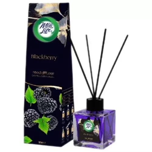 Miss Life Bamboo vonné tyčinky blackberry 100ml