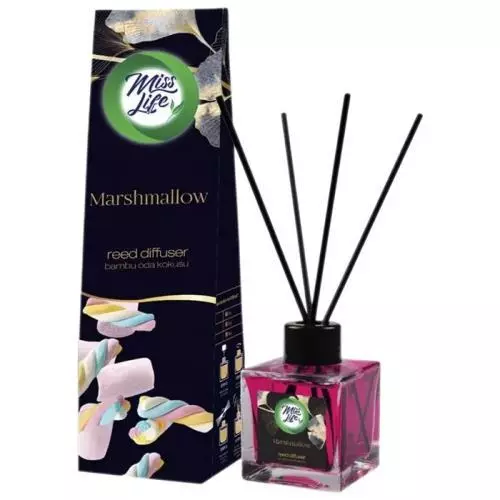 Miss Life Bamboo vonné tyčinky marshmallow 100ml