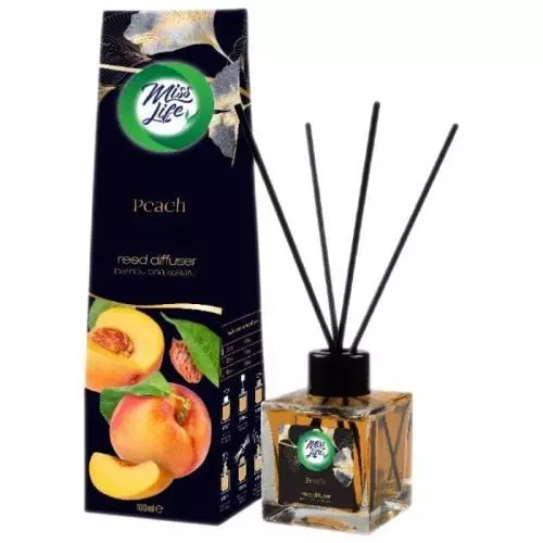 Miss Life Bamboo vonné tyčinky peach 100ml