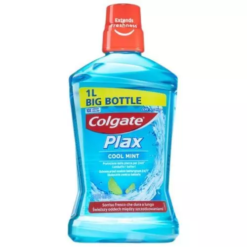 Colgate Ústní voda plax multi protection cool mint 1L